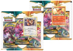 Pokemon SWSH3 Darkness Ablaze 3-Pack Blisters - Set of 2